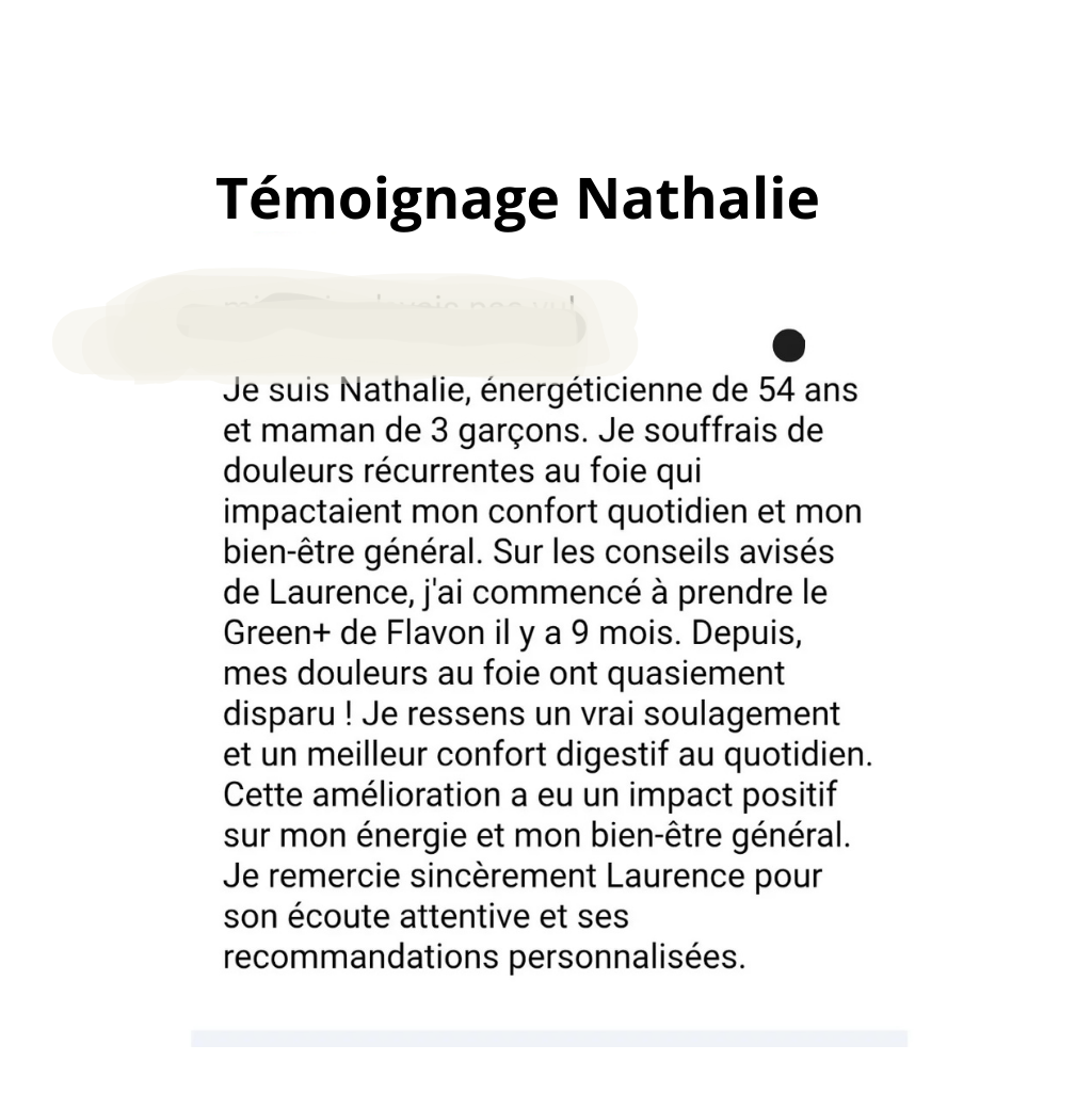 Témoignage Nathalie