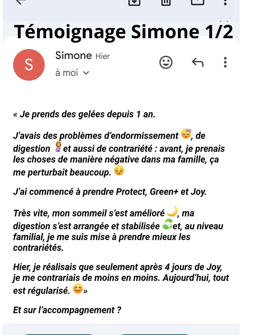 Témoignage Simone 1